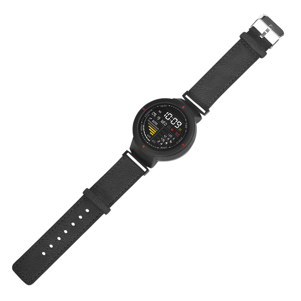 Высококачественный ремешок из натуральной кожи для часов Amazfit Verge 3 ремешок ретро браслет с теленком Браслет Для Xiaomi Huami Amazfit Verge 3