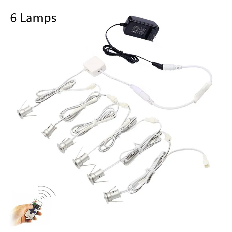 led under cabinet light Linkable 12V Tianmu RF6 US 3
