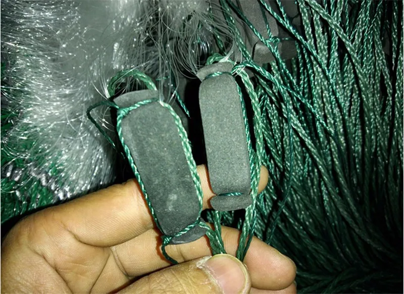Linha de Nylon Armadilha para Peixes Rede de Pesca de Emalhar Rede de Pesca Rede de Pesca ao ar Grosso H5m L100 m 3 Camada 7 Centímetros Pia Malha Pegajoso Net China ao ar Livre 7 Linha de nylon grosso H5m * L100