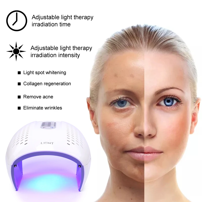  DARSONVAL 7 Colors PDT Led Light Of Phototherapy Therapy Photon Lamp Facial Device Whitening Wrinkl - 33051597809