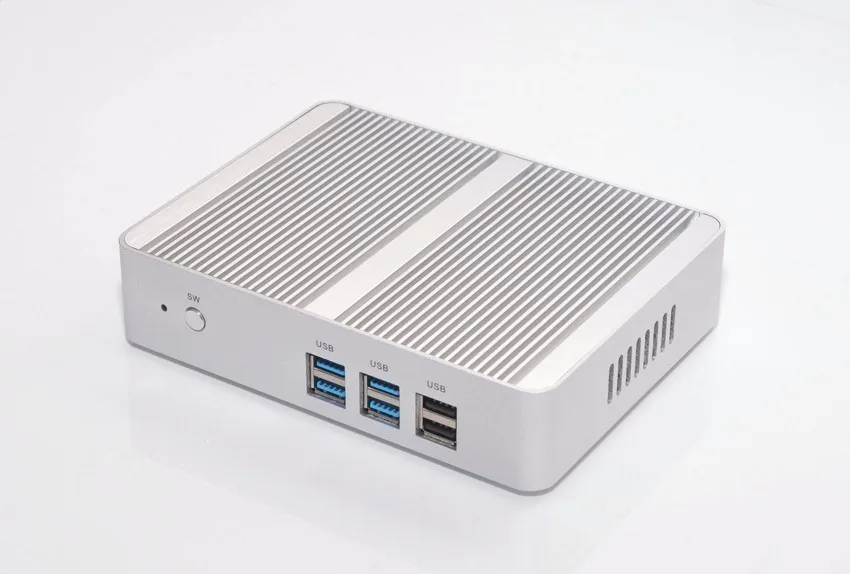 Новейший Intel безвентиляторный мини ПК Celeron N3050 двухъядерный 1,6~ 2,08 ГГц Windows 10 Мини ПК компьютер двойной HDMI WiFi двойной LAN tv Box