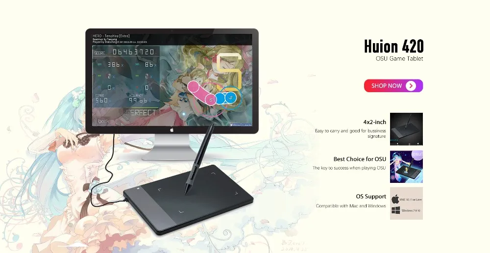 original huion 420 4