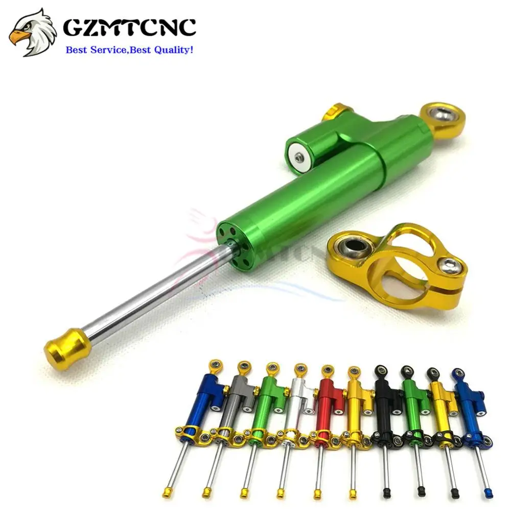 Рулевой демпфер стабилизатор для Ducati Monster 696 795 796 848 Kawasaki Ninja 250R/300 ER6N ZX636 ZX6R ZX14R Z800
