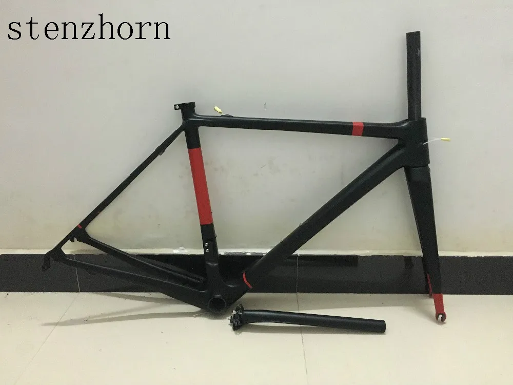 

taiwan made T1000 newest and light stenzhorn BORAMAN team carbon road bike frame +seat post+fork+headset+clamp,free ship