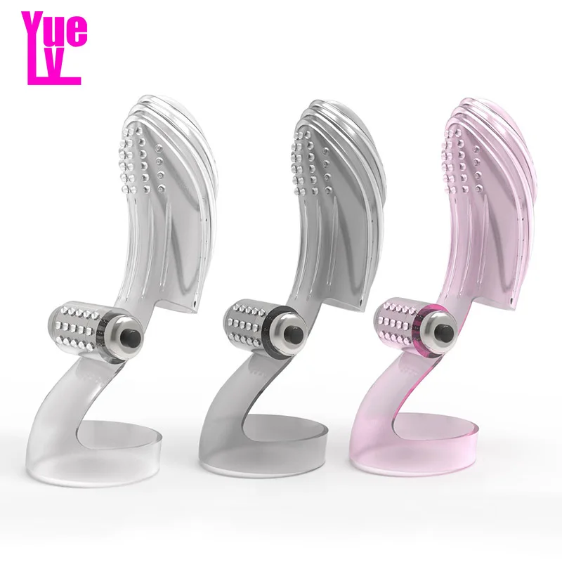 YUELV рукав для пальца Вибратор G Spot Клитор стимуляция клитора массажер влагалища