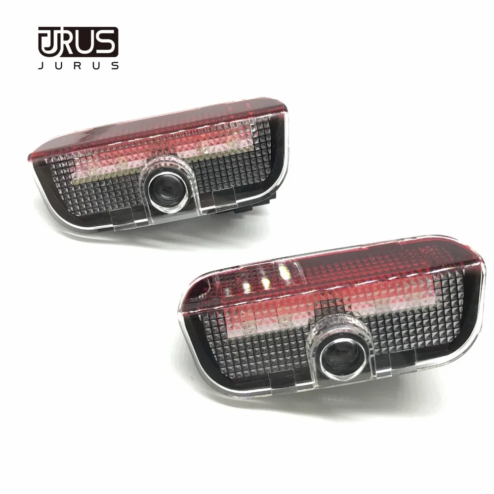 

JURUS 2PCS For SEAT Alhambra Led Car Door Logo Welcome Laser Lamp Projector Logo Ghost Shadow Car Lights