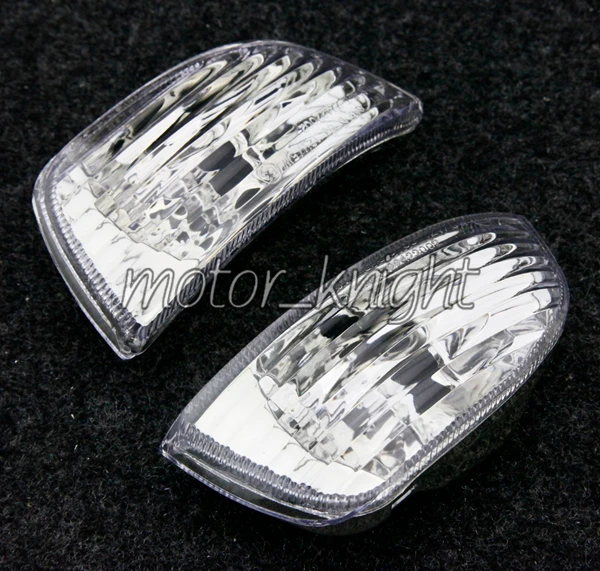 Front Turn Signals Lenses For Triumph Sprint ST 2005 2007 Clear