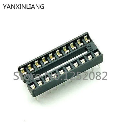 

48PCS 20 Pin DIP IC Socket Adapter 20Pin Pitch 2.54mm Connector