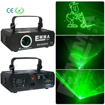 

Professional DMX 1000mW Green Laser Stage Lighting Scanner Effcet Xmas Bar Dance Party Show DJ Disco Laser Projector Lights