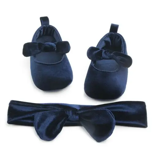 Г. брендовые мягкие бархатные туфли для новорожденных девочек золотистого цвета с лентой для волос, однотонные слипоны с бантом для младенцев 0-18 месяцев 0-18 месяцев