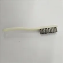 1 шт Мин нержавеющая сталь автомобильная щетка металлическая поверхность прочные инструменты для удаления краски Чистящая Щетка для удаления ржавчины ультра твердая