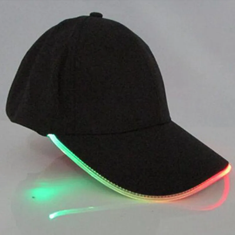 Coromose LED Light Flash Baseball Cap Fashion LED Lighted Glow Club