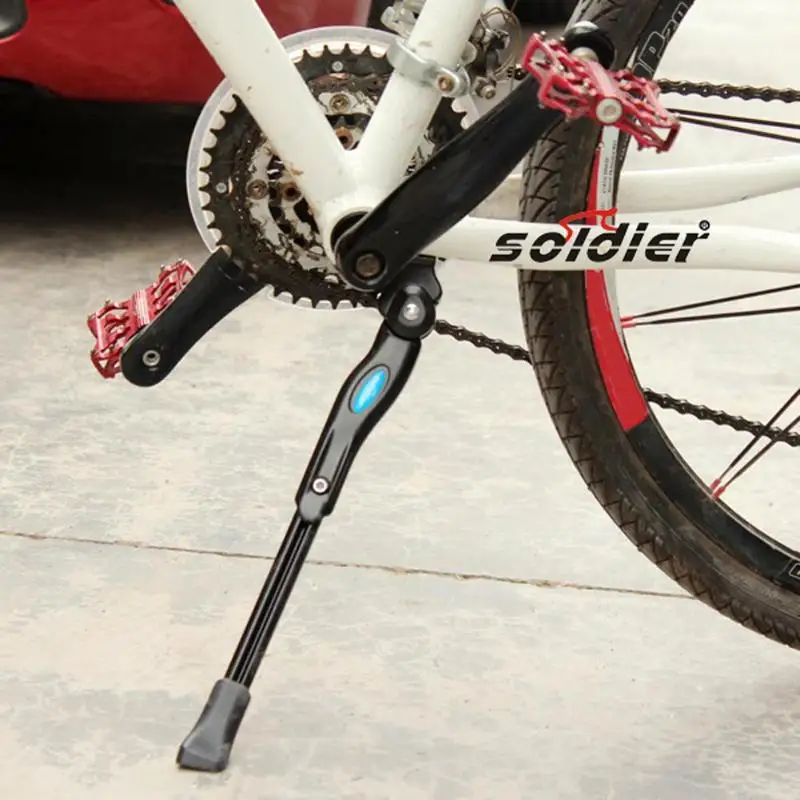 

Bicycle Stand Kickstand Parking Racks Cycling Parts Mountain Bike Support Side Kick Stand Foot Brace Bike Stand for 16/24/26 inc