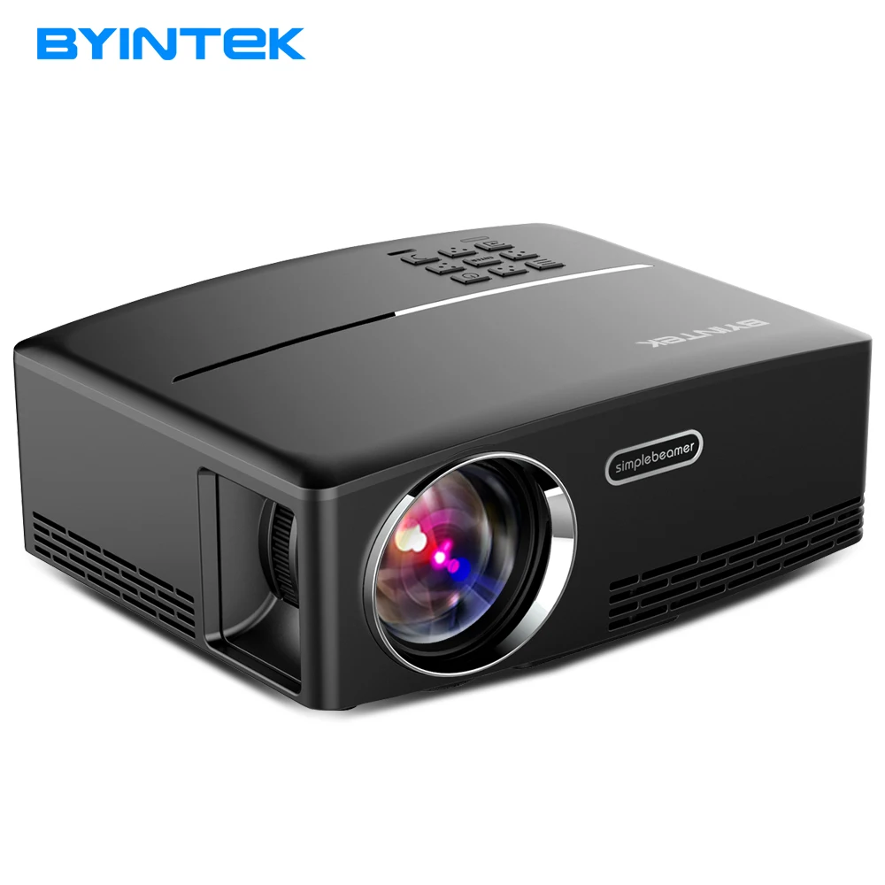 BYINTEK Brand GP80 Home Theater Portable HDMI USB 1080P HD UL Cinema Mini LCD LED PC