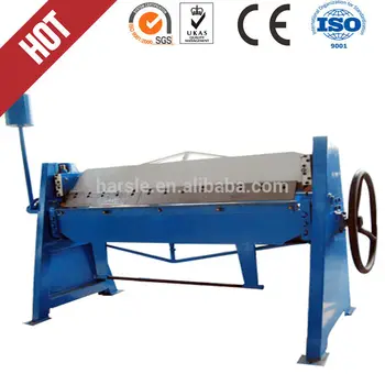 

2x1550 manual folder manufacture sheet metal manual fold machine
