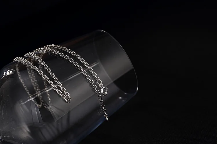 Uglyless Настоящее серебро 925 пробы 2,5 мм цепочки ожерелье без подвески для женщин ручной работы Чокеры превосходные мужские ювелирные украшения унисекс колье
