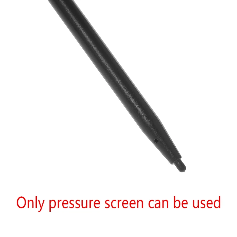 Черный пластиковый резистивный сенсорный экран Стилус ручка с жестким наконечником С Пылезащитным канатом для POS PDA MP5