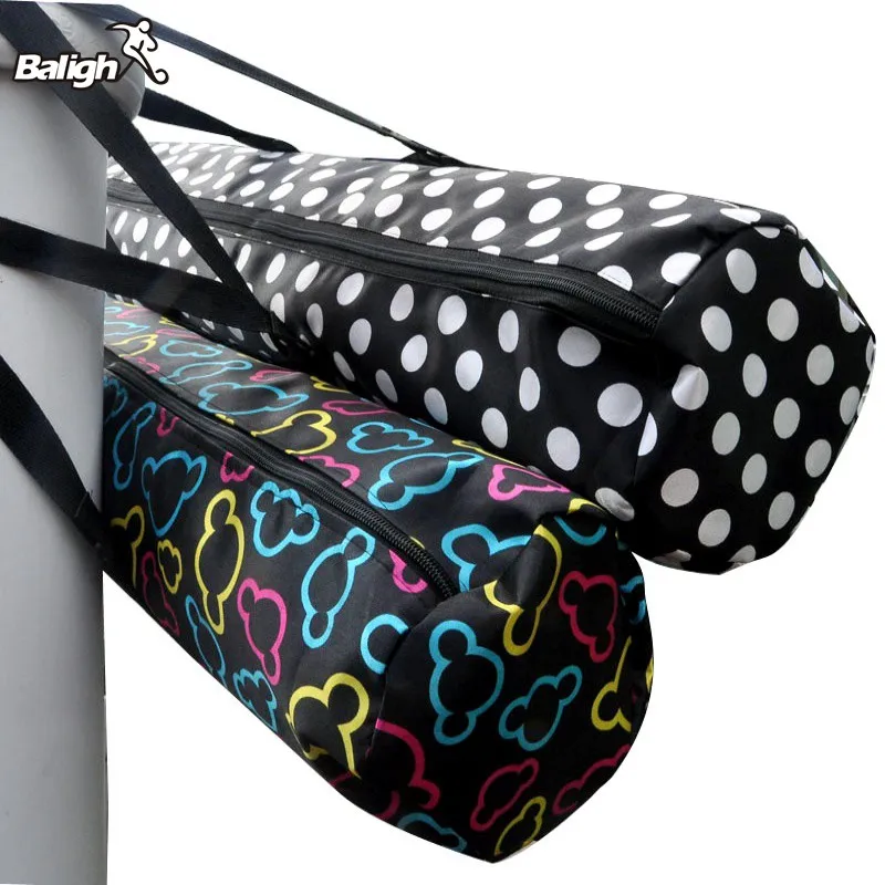 Yoga mat bag waterproof backpack shoulder messenger sport clothes duffel bag for women's fitness gym (no yoga mat)