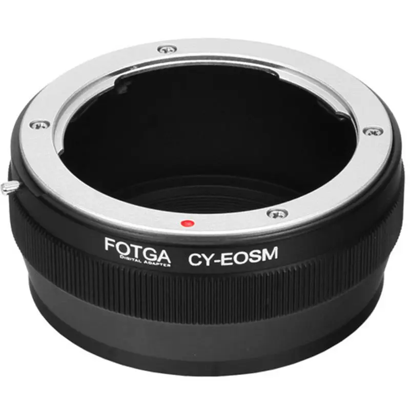 

FOTGA Adapter Ring for Contax Yashica C/Y Lens to Canon EOS M M2 M3 For EF-M Camera
