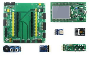 

STM32 Board STM32 Discovery Kit STM32F429I-DISCO +Mother Board +7 Modules STM32F429I STM32 Cortex-M4 Development Board