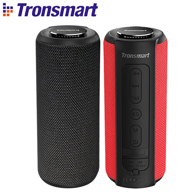 Tronsmart T6 плюс Bluetooth динамик 40 Вт портативный динамик глубокий бас Саундбар IPX6 Водонепроницаемый внешний аккумулятор функция SoundPulse