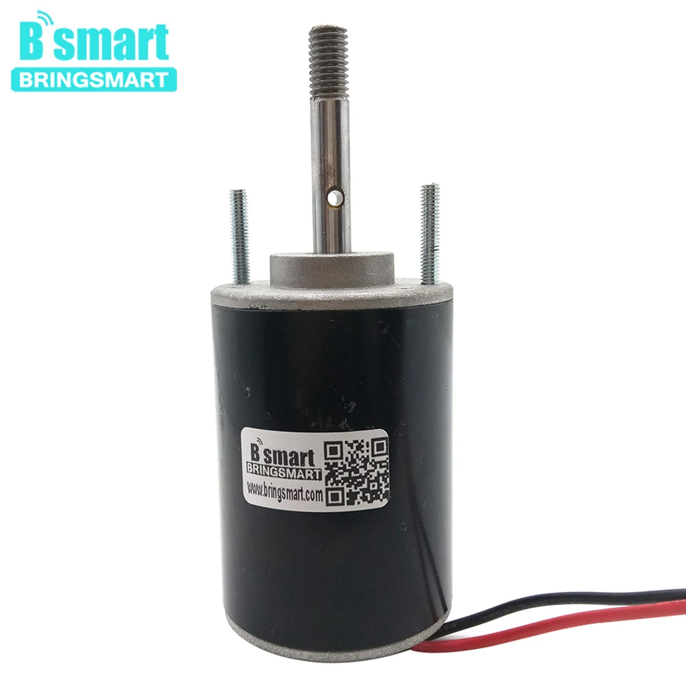 Bringsmart BS3420 12 в 38 мм длина вала с 13 мм резьбовой вал Электрический двигатель 30 Вт 24 В Marshmallows хлопок конфеты двигатель