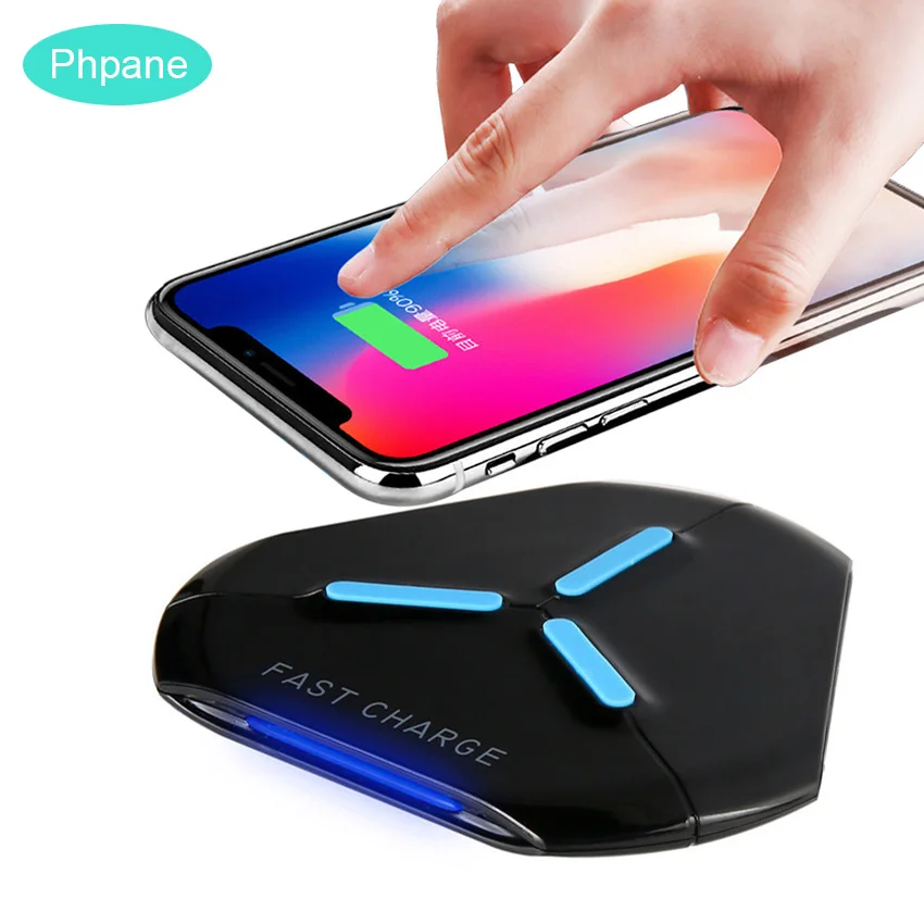 Универсальное беспроводное зарядное устройство без шнуровки для iphone 11Pro 8plus Galaxy
