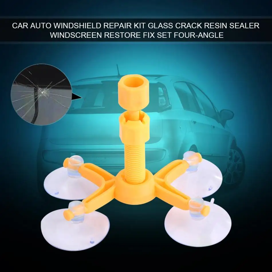 Car Auto Windshield Repair Kit Glass Crack Resin Sealer Windscreen