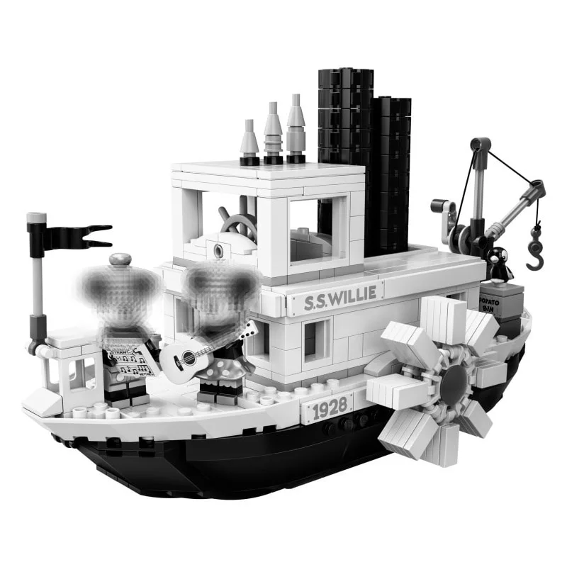 2019 Новый Steamboat Willie MOC 21317 строительные блоки игрушки для детей подарки дети