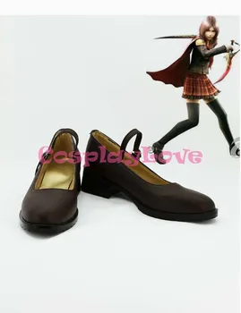 

Custom Made Japanese Anime Final Fantasy Type-0 Cosplay Rem Cosplay Shoes Long Boots For Christmas Halloween CosplayLove