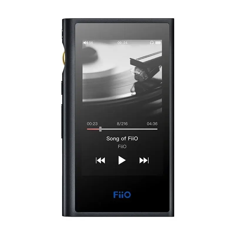 FiiO M9 HIFI сбалансированный выход портативный аудио высокого разрешения Android MP3 плеер Bluetooth без потерь Музыкальный ЦАП wifi DSD LDAC APTX - Цвет: Черный