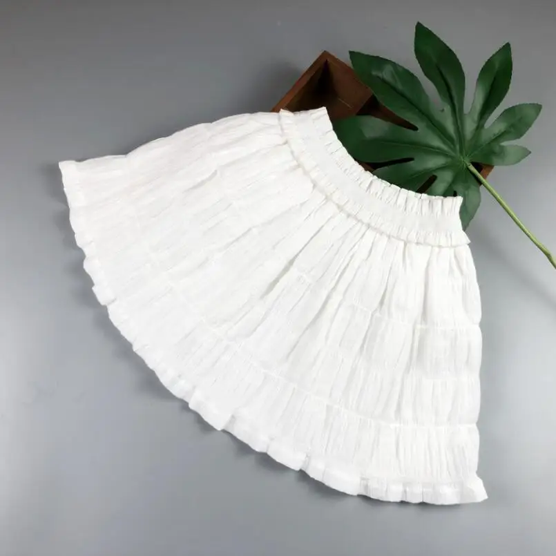 design 11 white Коллекция года, весенне-осенне-летняя Фантазийная юбка-пачка для маленьких девочек, Saia, юбка-пачка для девочек многослойные юбки для девочек белая кружевная юбка для танцев, JW2885 - Цвет: design 11 white