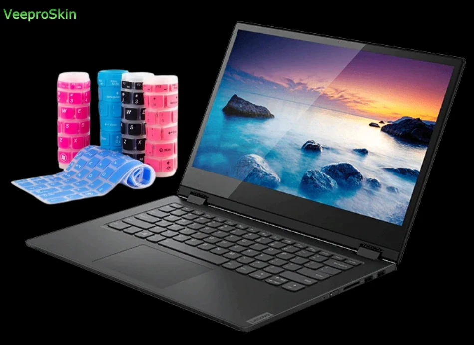 Чехол для клавиатуры ноутбука Защита кожи lenovo Flex 14 2018 6-14Ikb 5 ''&amp 15'' Yoga 730