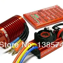 SKYRC Леопард 60A V2 ESC+ 12 T бесщеточный мотор 1/10 автомобиль комбо w/программы карты