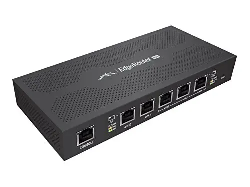 

Ubiquiti ERPOE-5 Edgerouter PoE - Router - Desktop, Wall-Mountable 24VDr C 1.25A Power Adapter