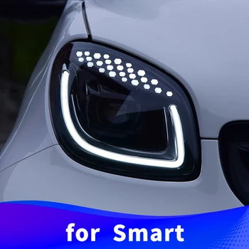 

Headlight Assembly for Mercedes-Benz Smart Fortow Full LED light source a touch of blue