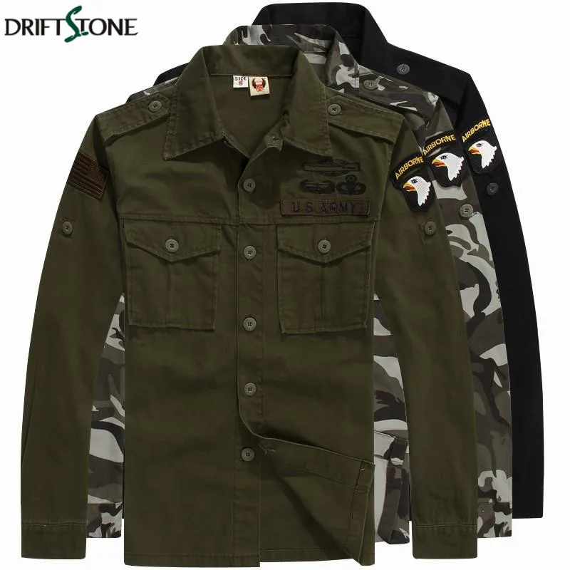 Militaire Shirt Mannen 101 Airborne 
