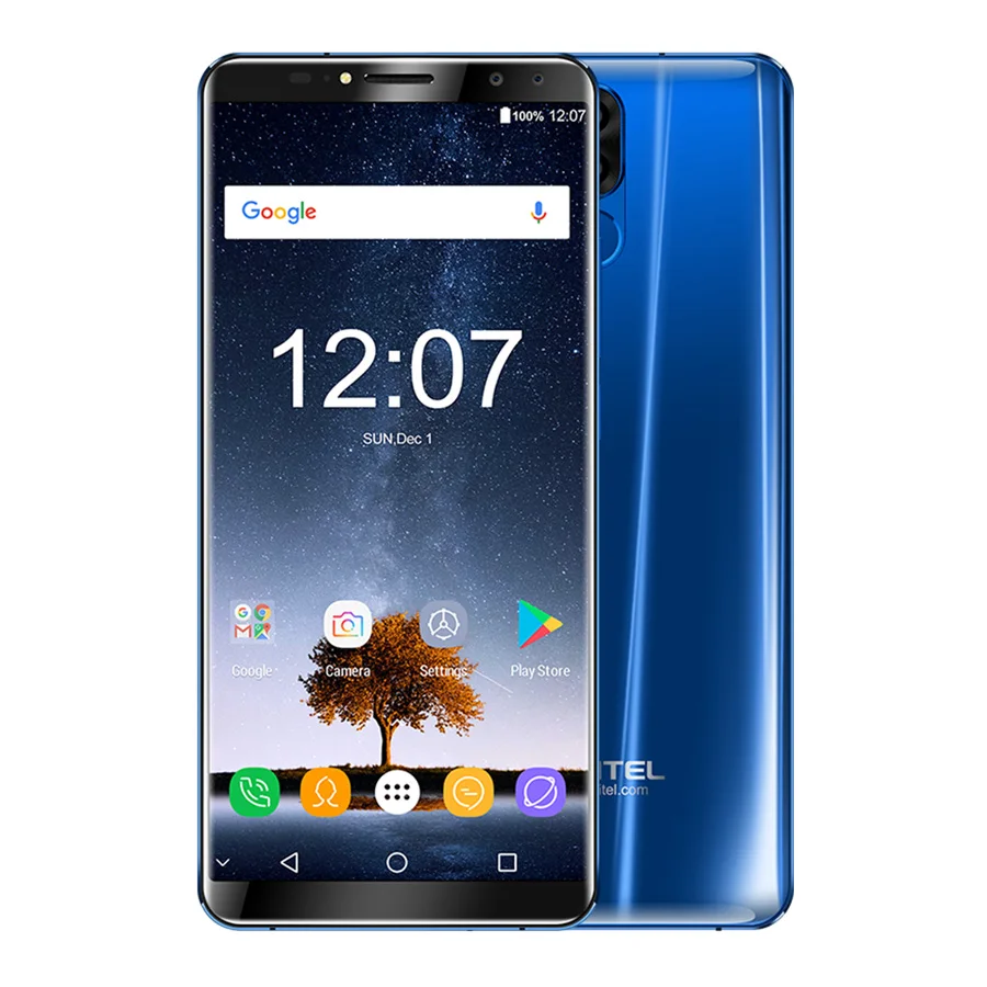 Мобильный телефон OUKITEL K6 FHD экран 6 дюймов 18:9 сканер лица ГБ ОЗУ 64 ПЗУ