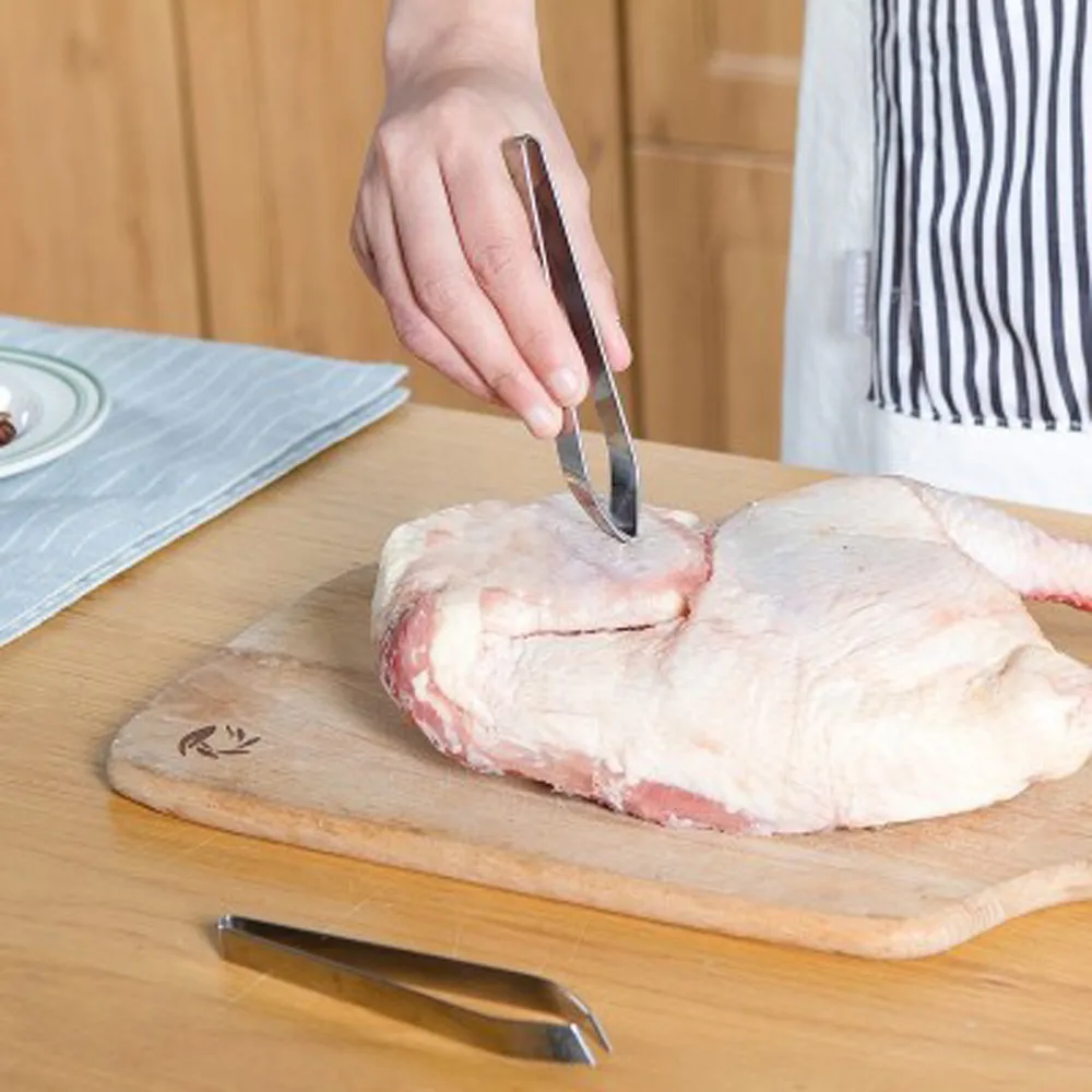 Устройство для выщипывания пищи из нержавеющей стали|Приборы морепродуктов| |