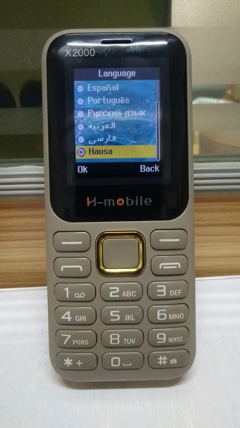 H mobile X2000 Dual Sim двойной сигнальный огонь большой Батарея долгого ожидания 3D Звук