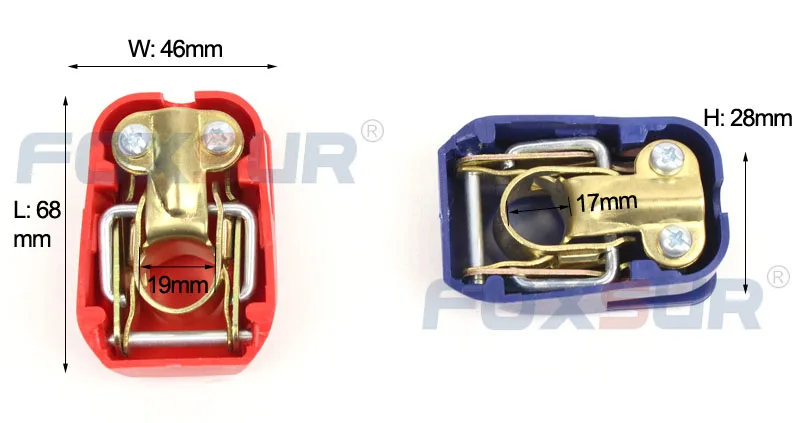 12V Car Battery Quick Release Connector, Battery Fast Disconnect Terminal Connector, Car battery jump start Connector, battery accessories