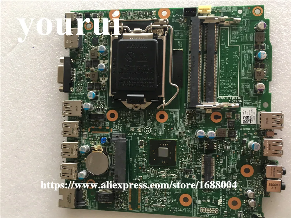 CN-0VRWRC 0VRWRC VRWRC For DELL Optiplex 3020M Desktop Motherboard PIH81R/Dogfish_Entry Mainboard 100%tested fully work