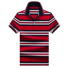 Высокое качество, топы и футболки, мужские рубашки поло, деловые мужские бренды рубашек-поло, 3D вышивка, отложной воротник, Мужская рубашка поло 9933