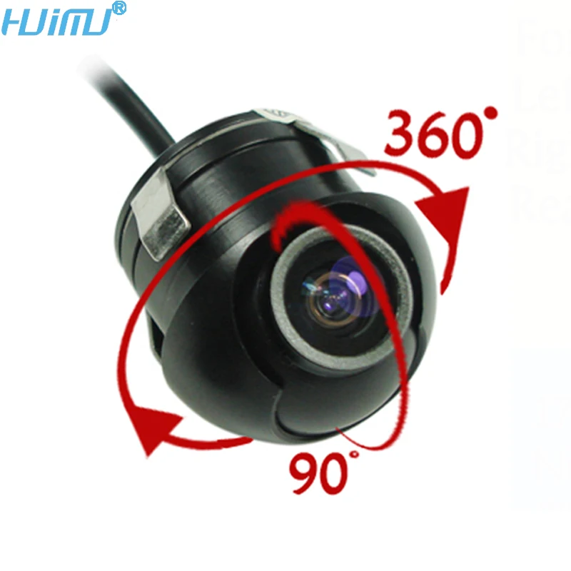 CCD HD night vision car camera front/side/left/right /rear view camera 360 degree Rotation universal car reverse backup camera