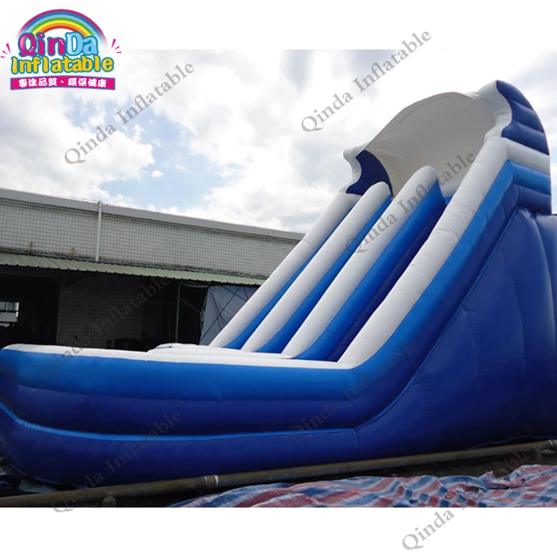 inflatable water slide with pool242