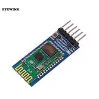 10 stks/partij HC05 JY-MCU anti-reverse, geïntegreerde Bluetooth seriële doorwerking module, HC-05 master-slave 6pin