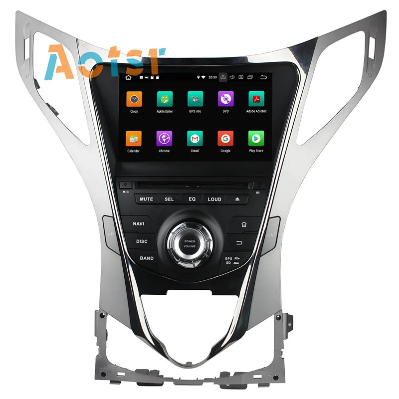 Perfect IPS Screen 8" Android 8.0 Car dvd multimedia player head unit for Hyundai AZERA Grandeur i55 GPS Navigation radio auto stereo 5
