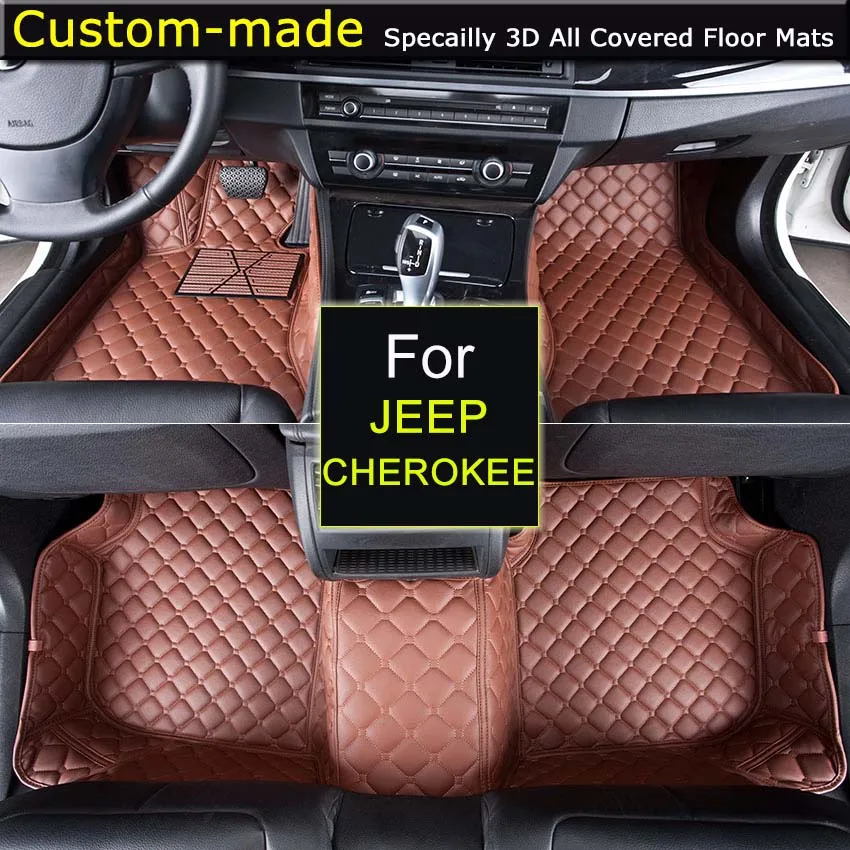 Car Floor Mats for JEEP Cherokee 2014 Custom Carpets Car Styling