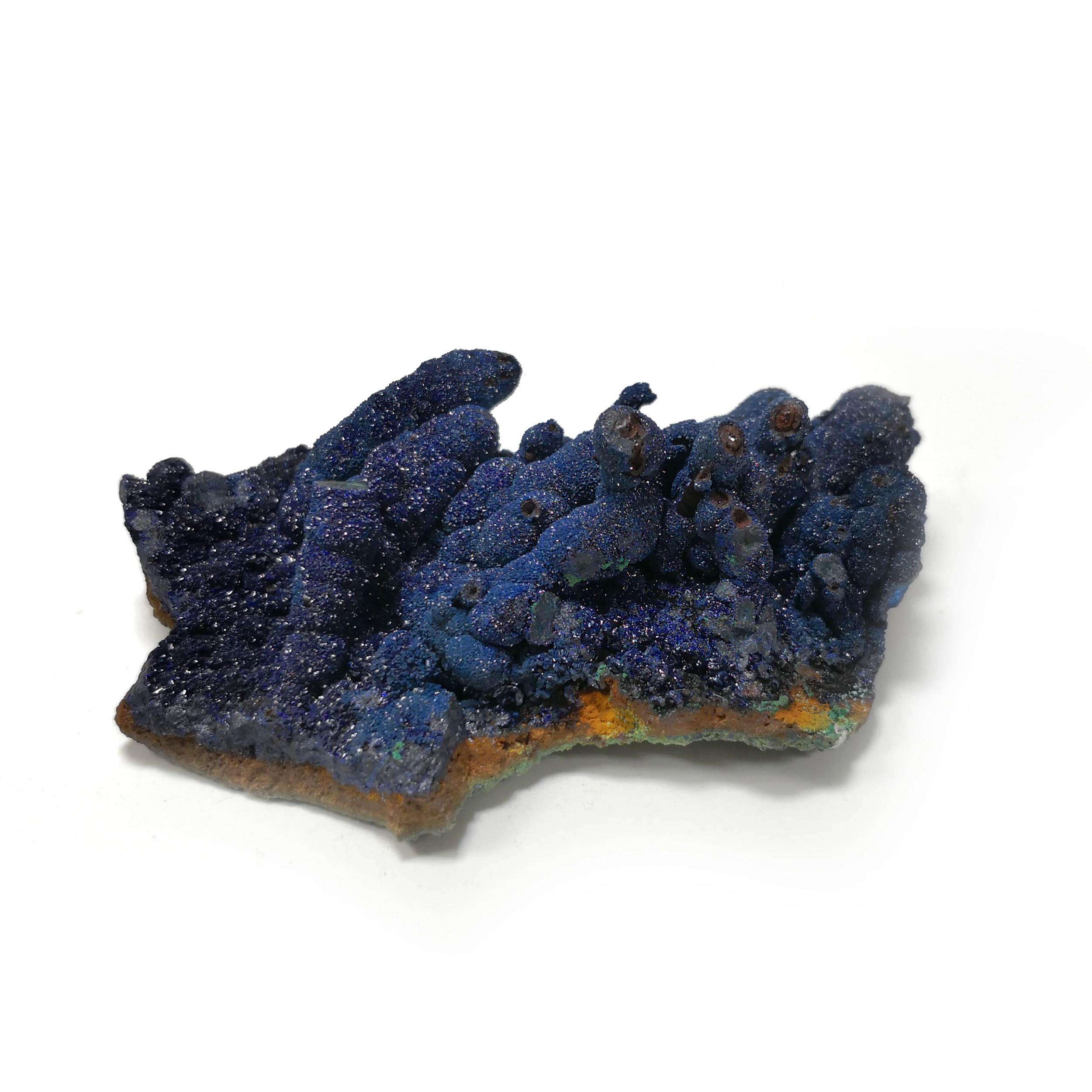 

127g NATURAL Stones and Minerals laos azurite crystal specimens ore C1-32
