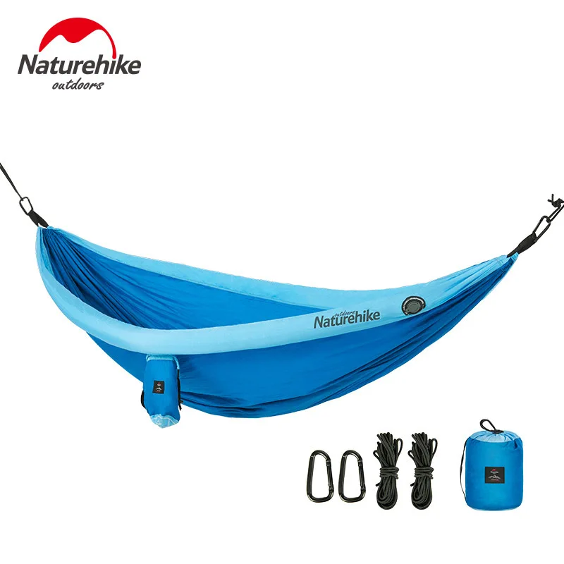Двойной гамак Naturehike подвесная кровать для отдыха на открытом воздухе